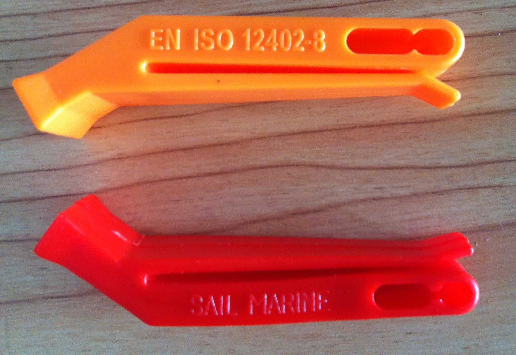 ISO12402 Marine Plastic Whistle